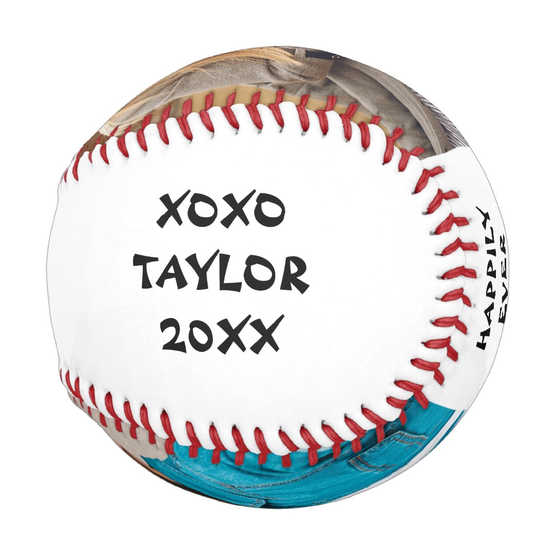 HUSBAND PERSONALIZED PHOTOS BASEBALL