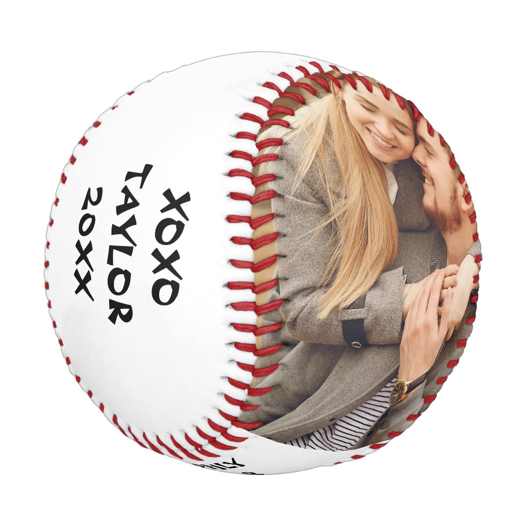 HUSBAND PERSONALIZED PHOTOS BASEBALL