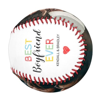 Best Boyfriend Ever Photo Baseball
