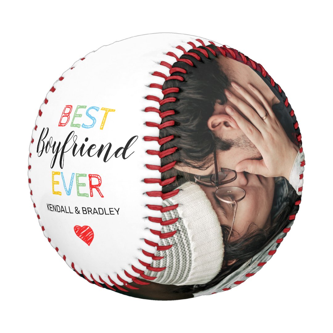Best Boyfriend Ever Photo Baseball