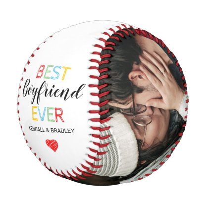 Best Boyfriend Ever Photo Baseball