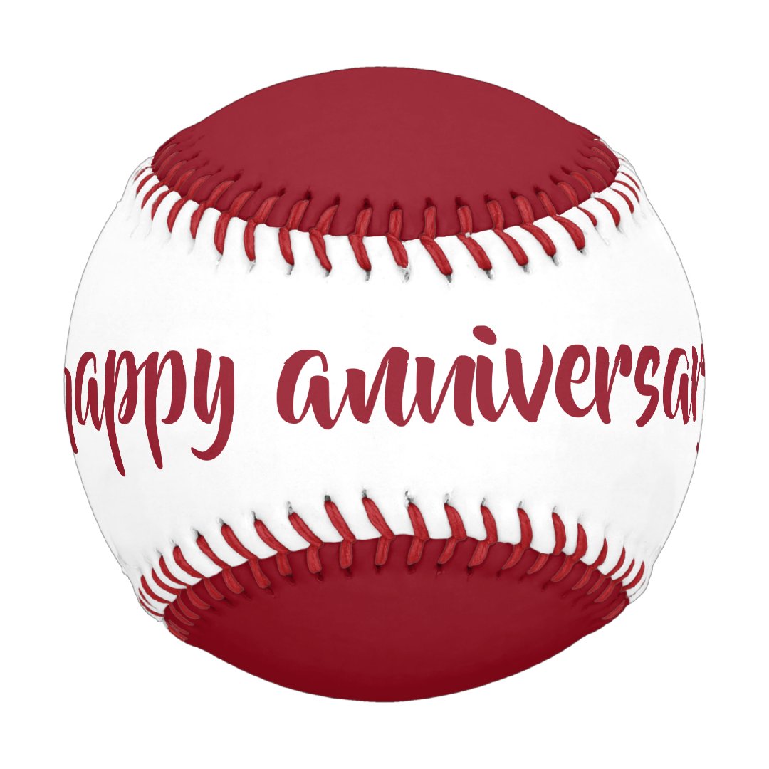 Happy Anniversary Baseball