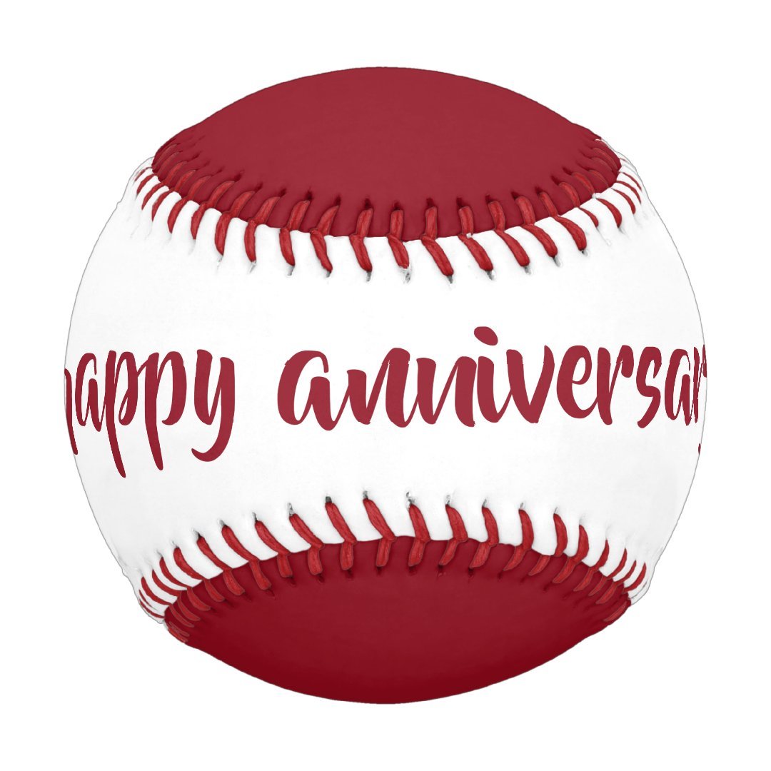 Happy Anniversary Baseball