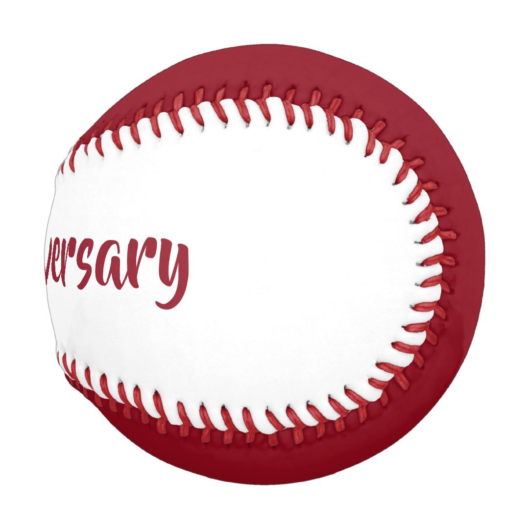 Happy Anniversary Baseball