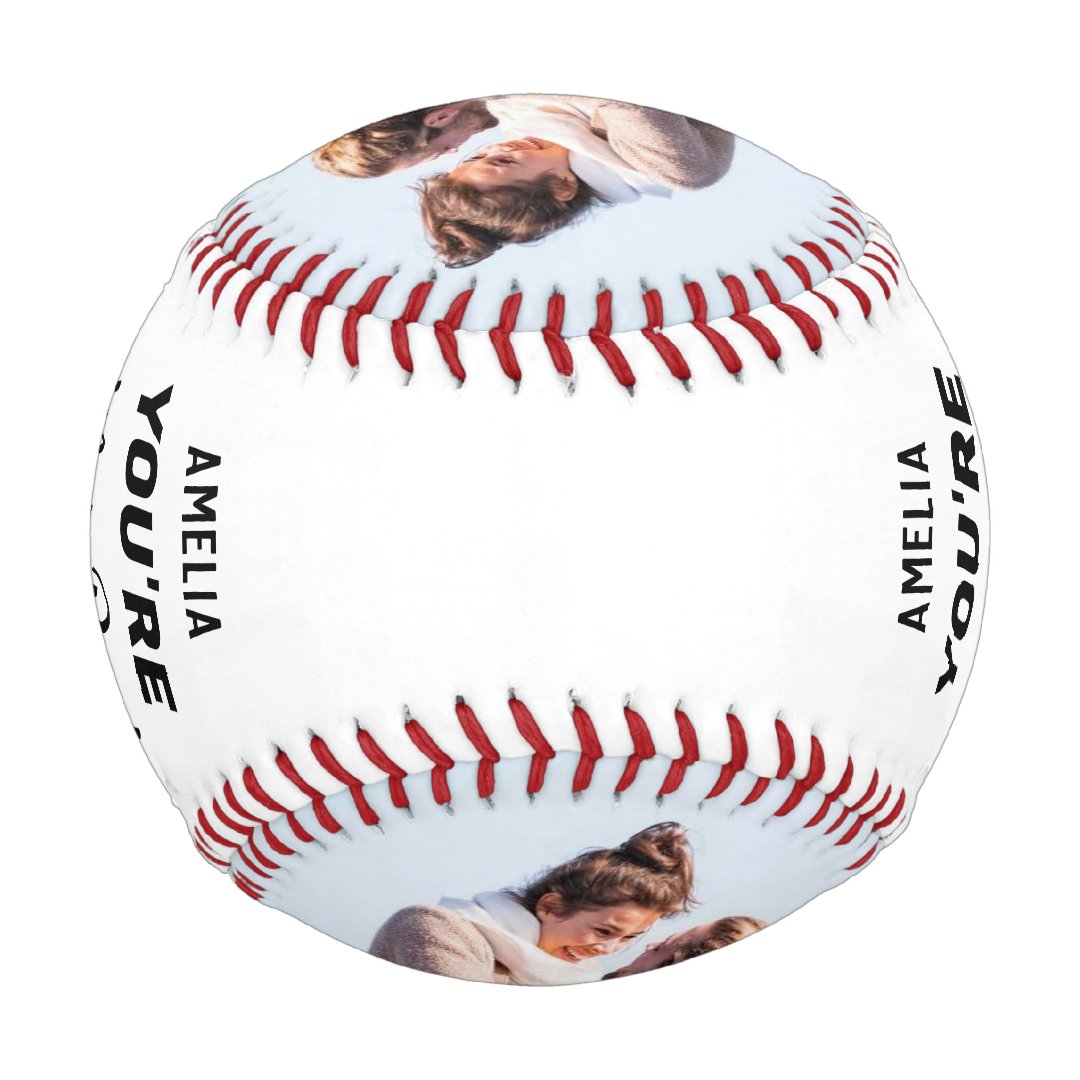 You're My Best Catch Couples 2 Photo & Script Names Baseball