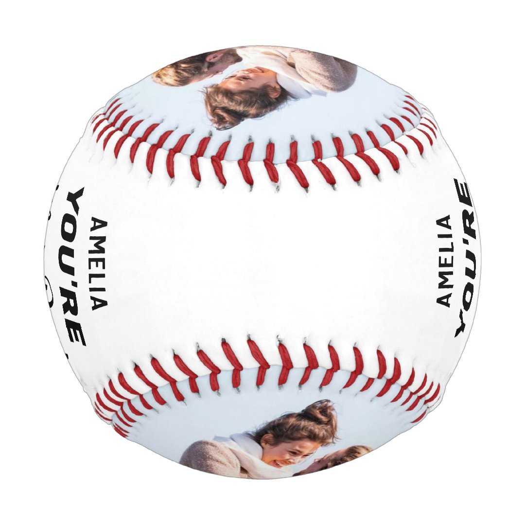 You're My Best Catch Couples 2 Photo & Script Names Baseball