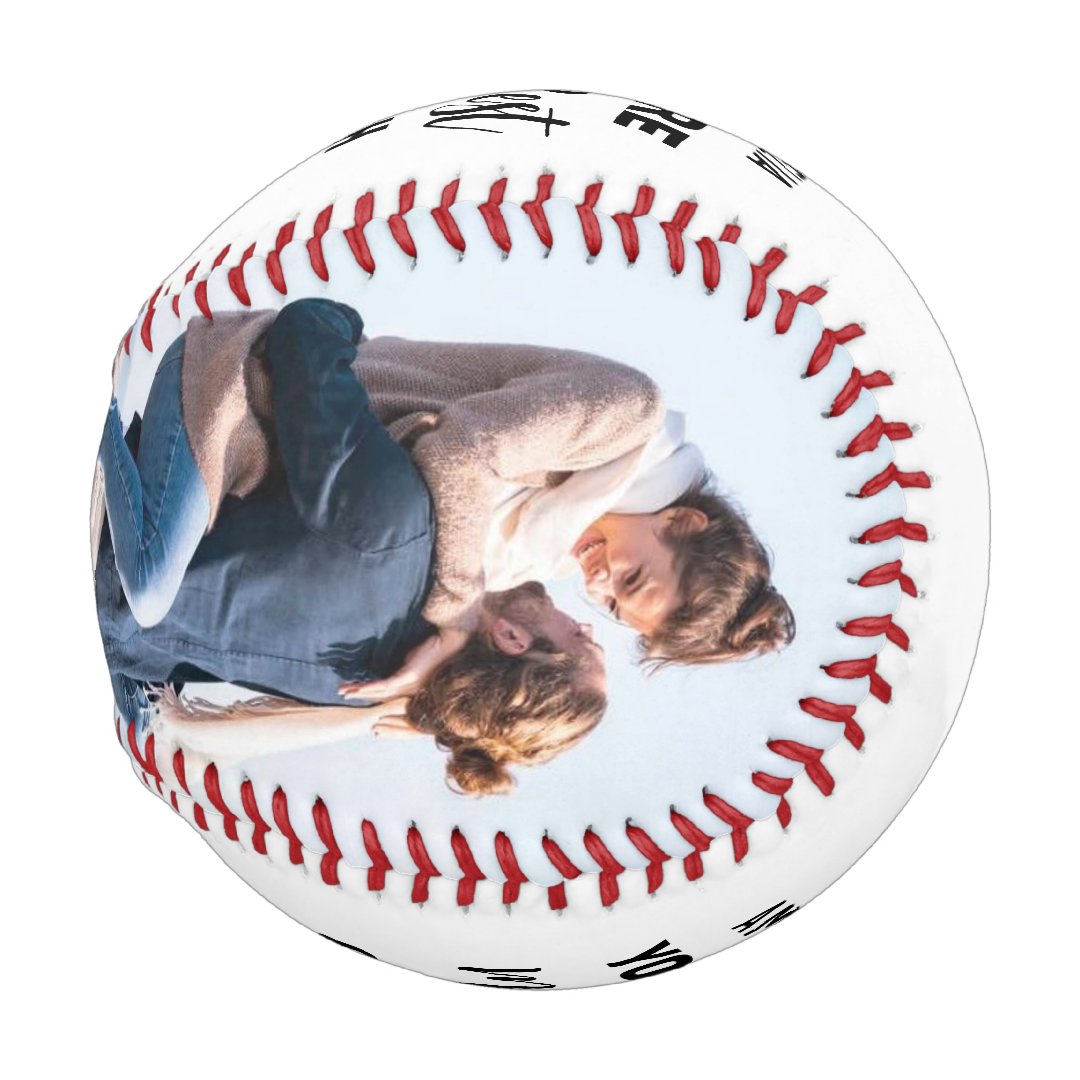 You're My Best Catch Couples 2 Photo & Script Names Baseball