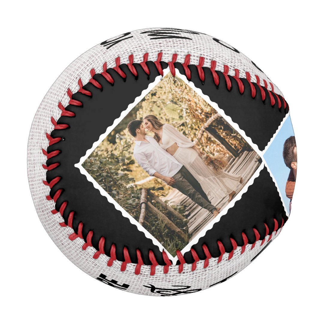 You're My Best Catch Couples 4 Photos Baseball