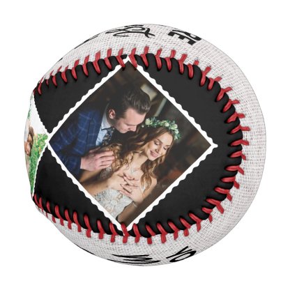 You're My Best Catch Couples 4 Photos Baseball