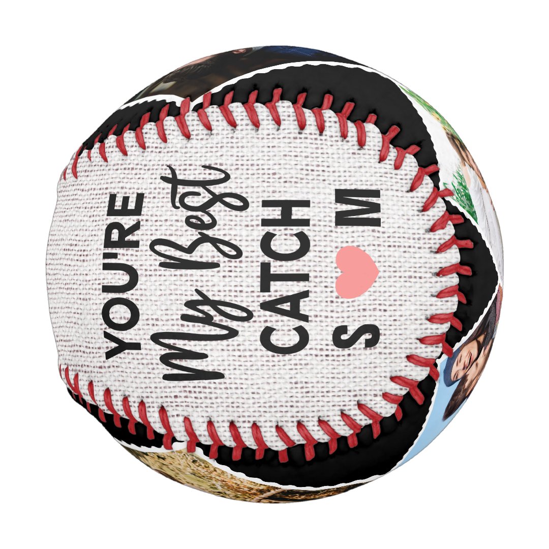 You're My Best Catch Couples 4 Photos Baseball