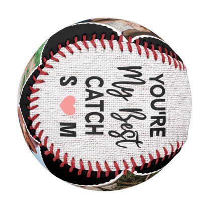 You're My Best Catch Couples 4 Photos Baseball