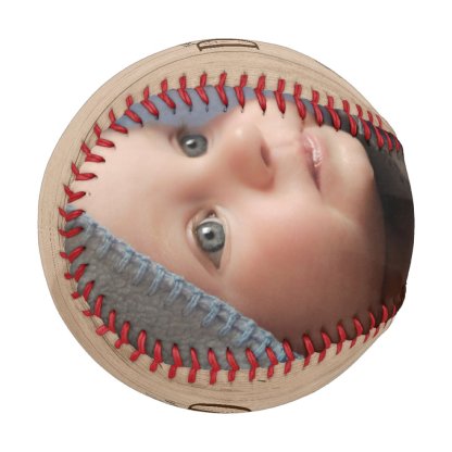 Rustic Stepped Up Dad Father's Day Photo Baseball