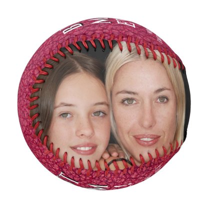 Best Mom Leather Print For Mother Photo Collage Baseball