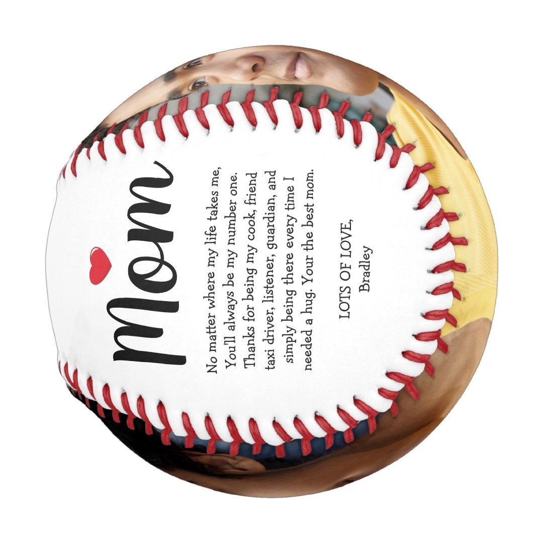 Mom Birthday - For Mother Photo Baseball