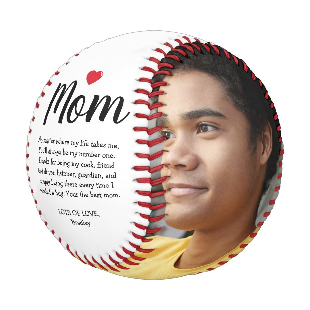 Mom Birthday - For Mother Photo Baseball