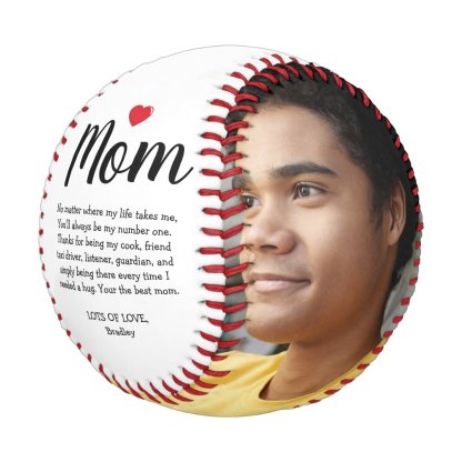 Mom Birthday - For Mother Photo Baseball