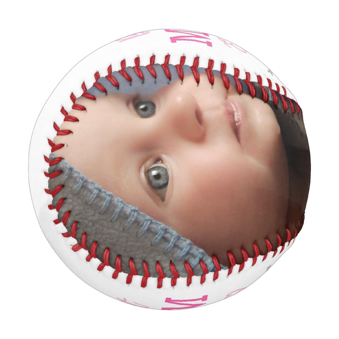 Best Mom Ever Photo Baseball