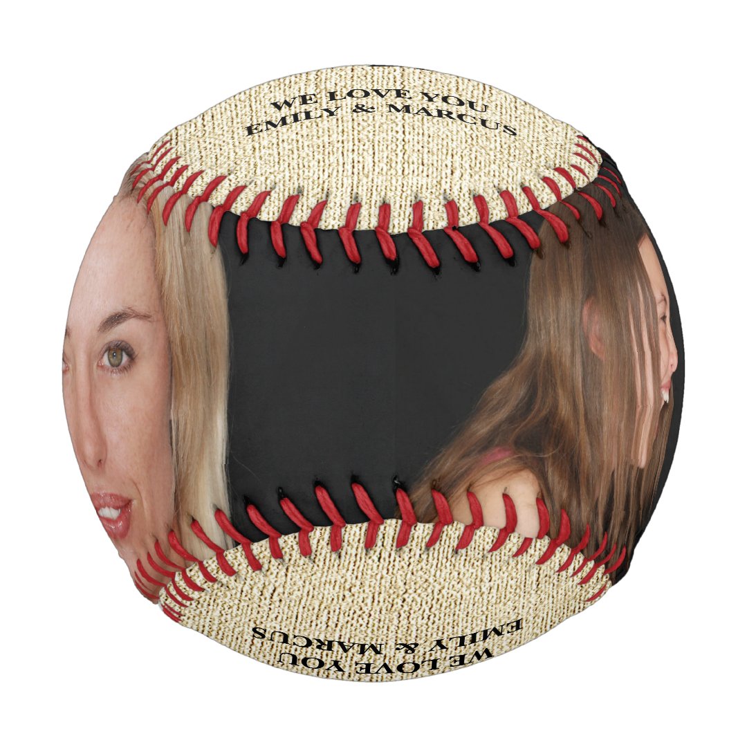 Rustic Best Mom Ever For Mother Photo Collage Baseball