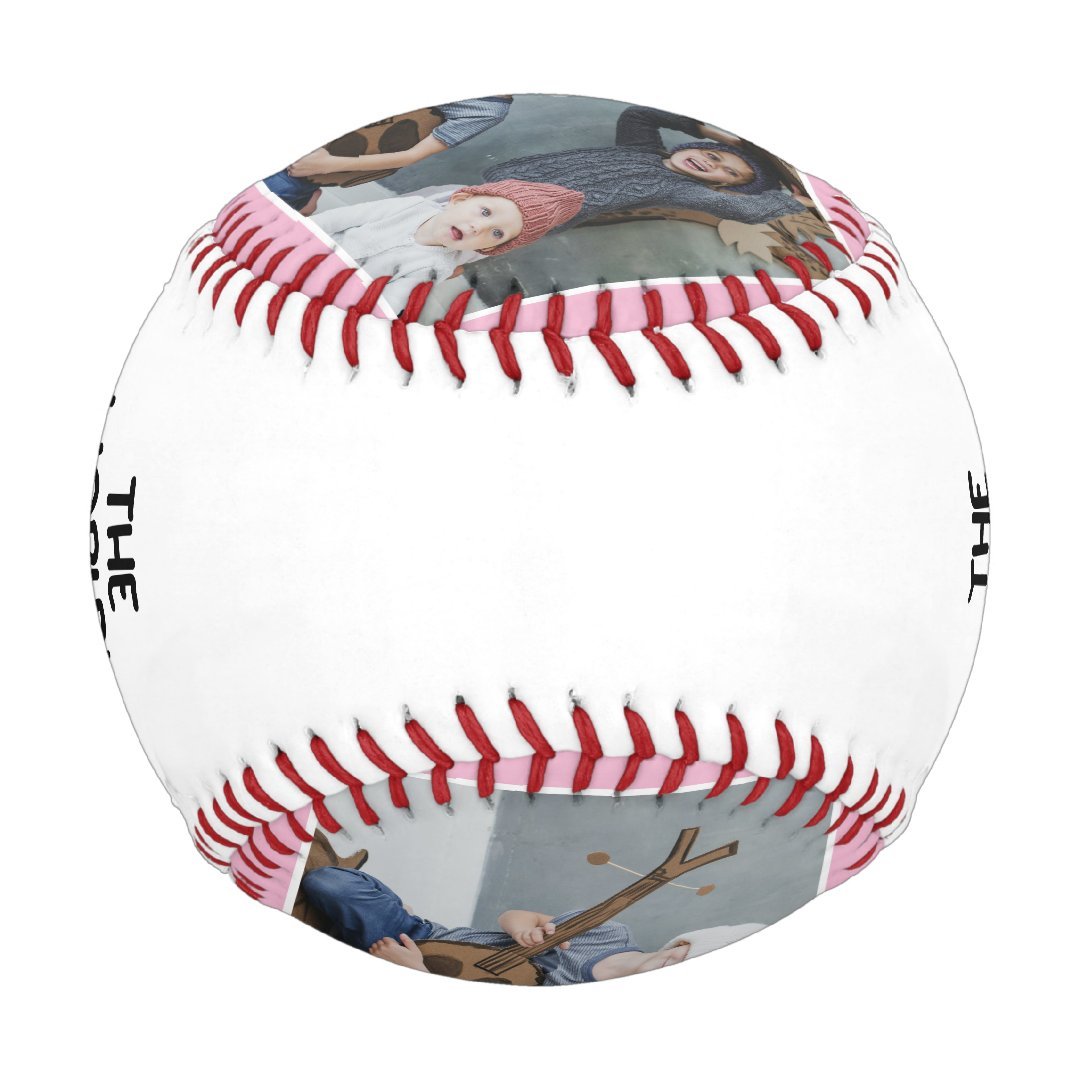 The World's Greatest Mommy 4 Photo Baseball