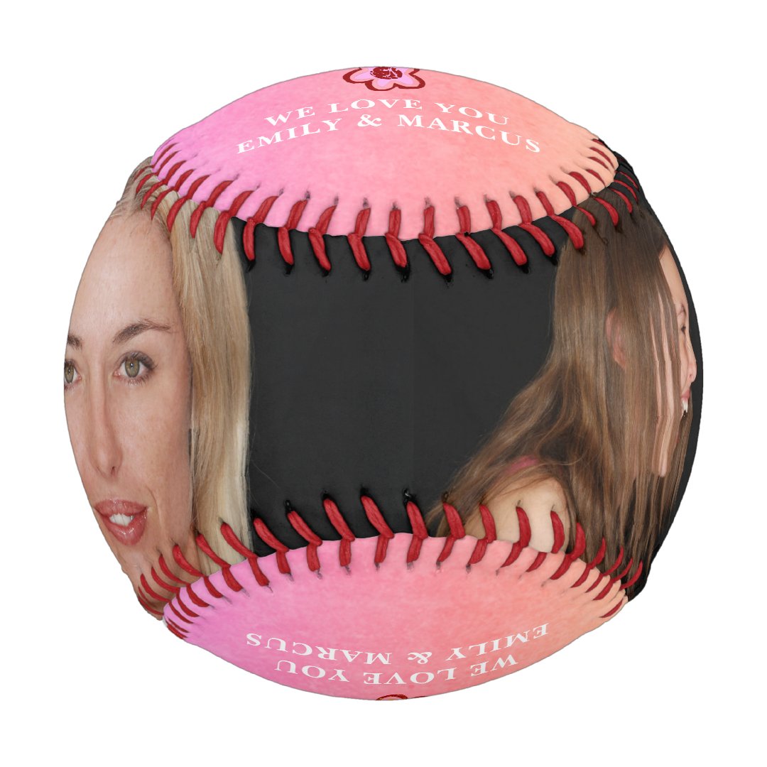 Rustic Best Mom For Mother 2 Photo Baseball