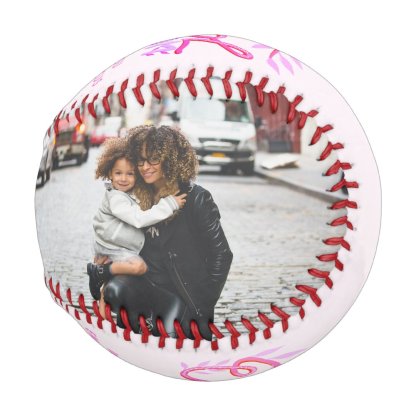 Cool Mom Hand Lettering Mother Keepsake Photo Baseball