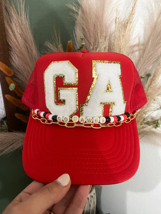 Georgia Dawgs Patch Hats