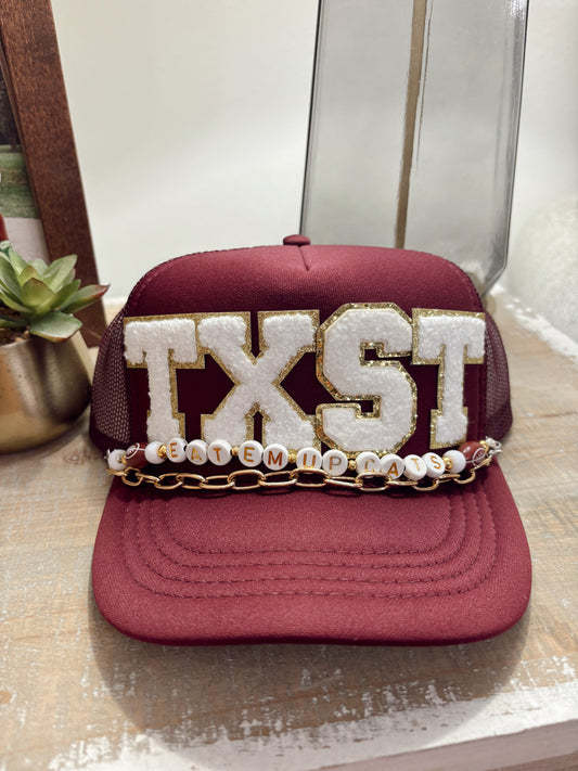 Texas State University Patch Hats