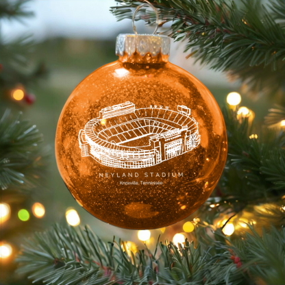 Neyland Stadium Christmas College Ornaments