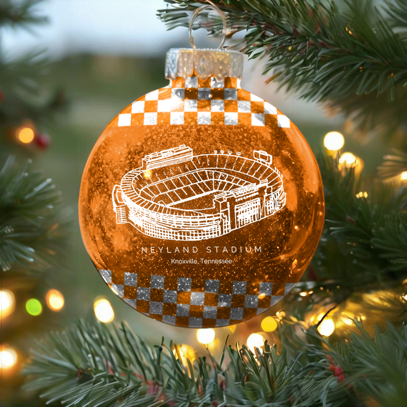 Neyland Stadium Christmas College Ornaments