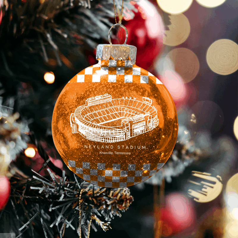 Neyland Stadium Christmas College Ornaments