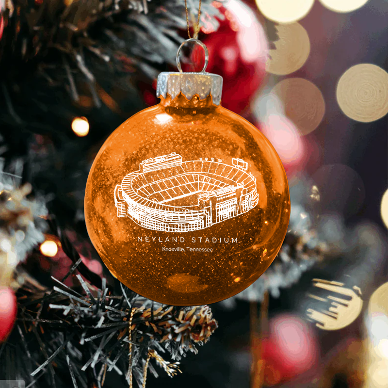 Neyland Stadium Christmas College Ornaments