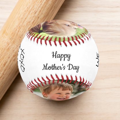 Mother's Day Photo Baseball