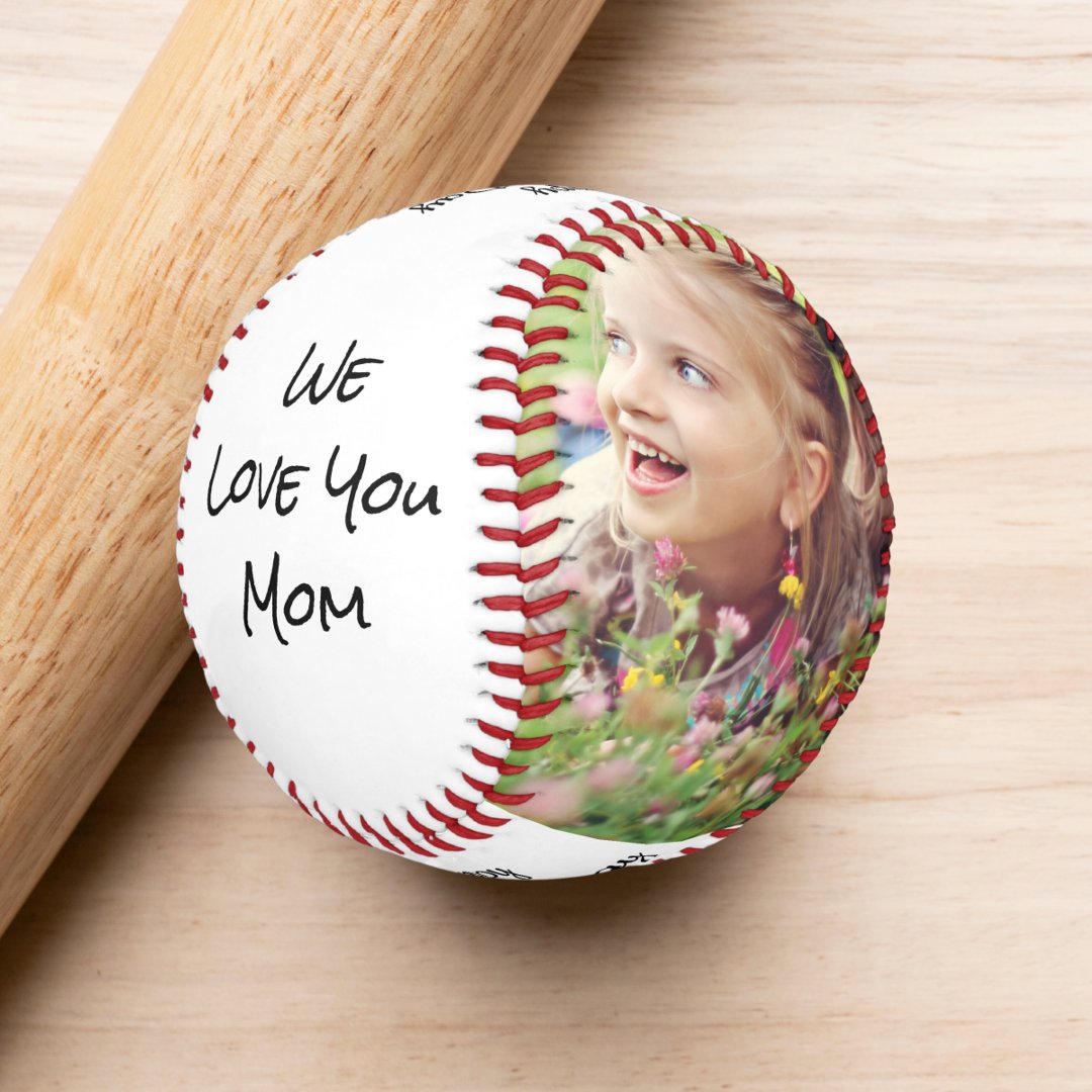 Mother's Day Photo Baseball