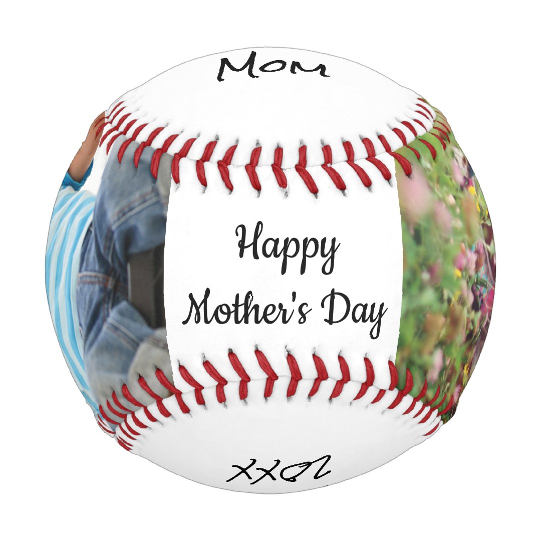 Mother's Day Photo Baseball