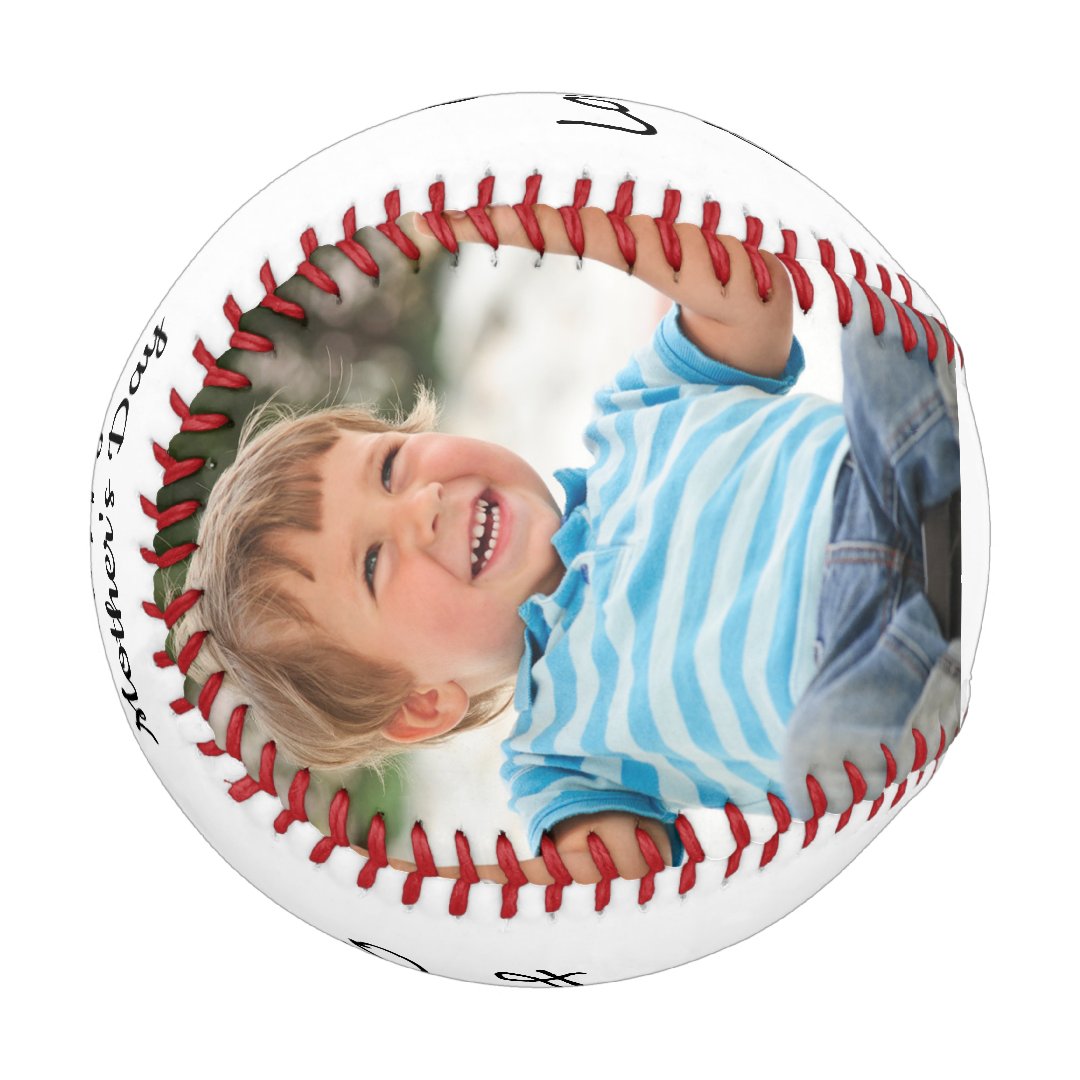 Mother's Day Photo Baseball