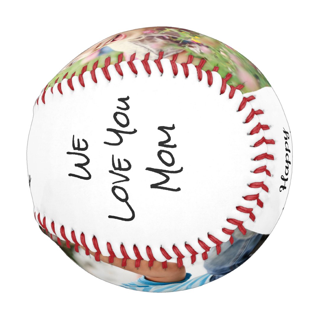 Mother's Day Photo Baseball