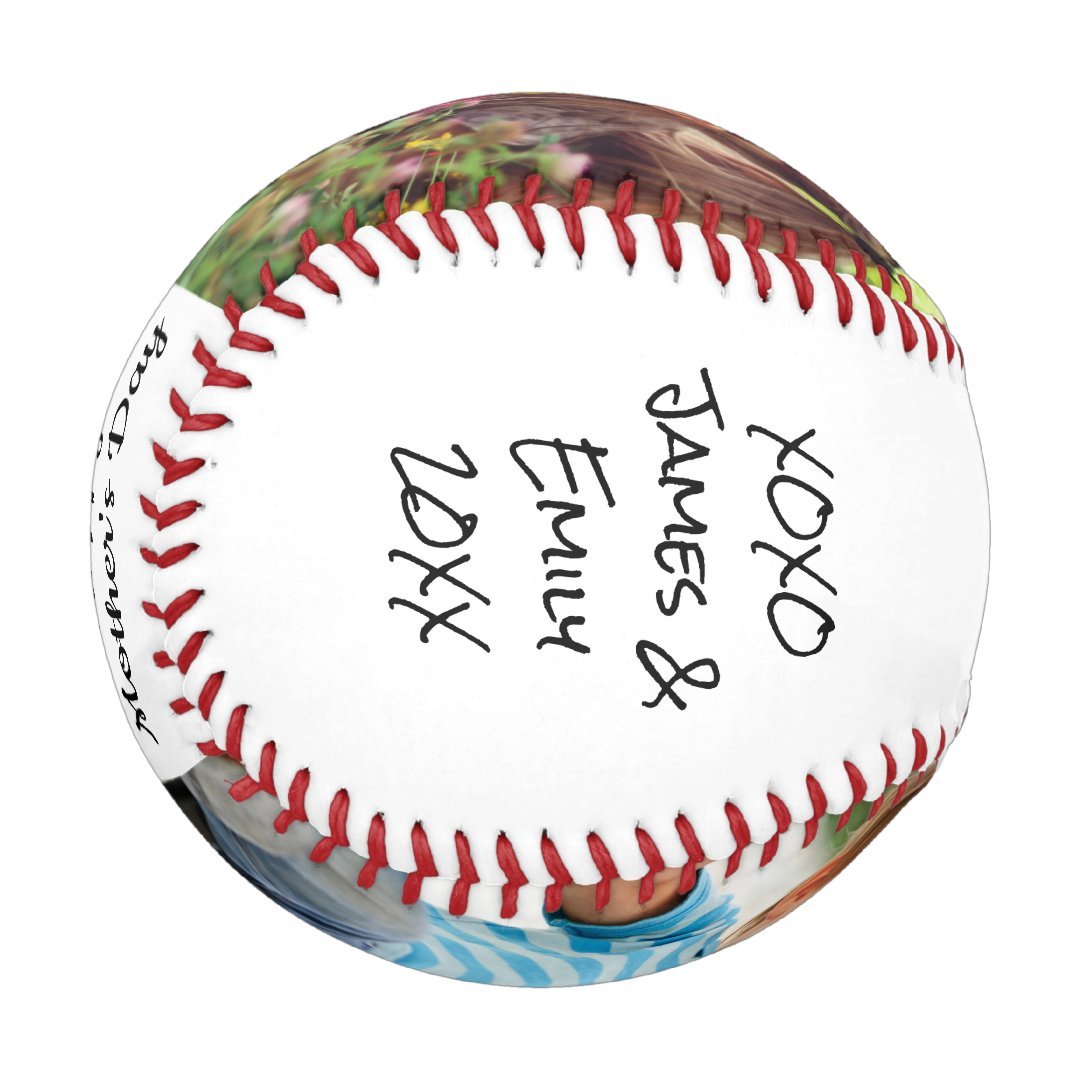 Mother's Day Photo Baseball