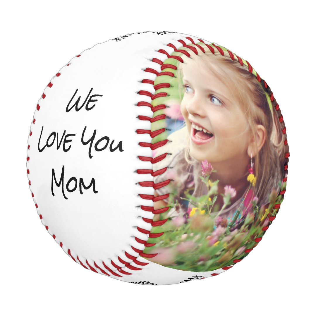 Mother's Day Photo Baseball