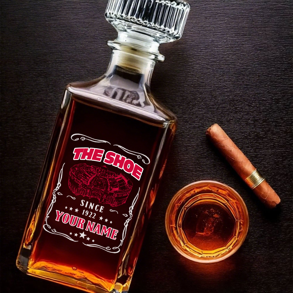 THE SHOE Stadium-Ohio State Buckeyes Football Whiskey Bottle Decanter
