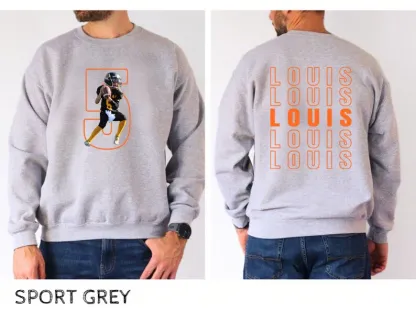 Matching Game Day Tees For Dad & Kids – Custom Football Photo Shirts For Team Spirit!