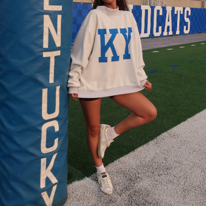 Personalized Kentucky Reversible Mockneck