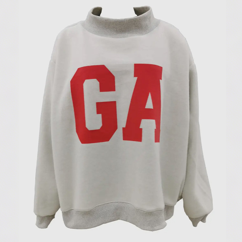 Personalized Georgia Reversible Mockneck