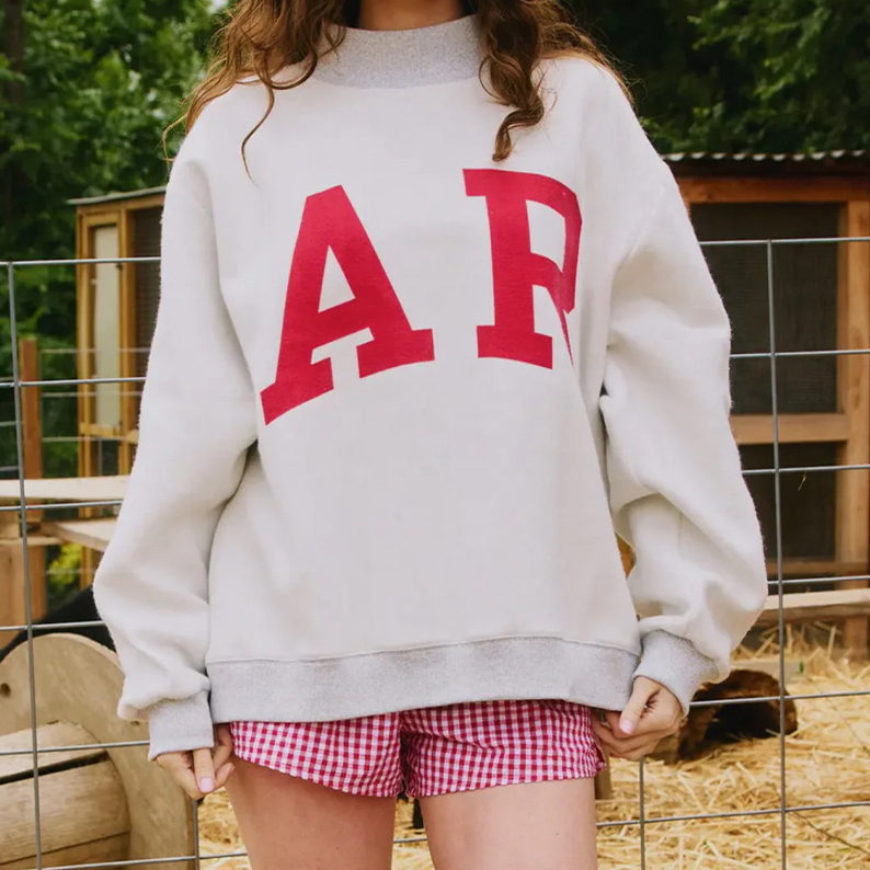 Personalized Arkansas Reversible Mockneck