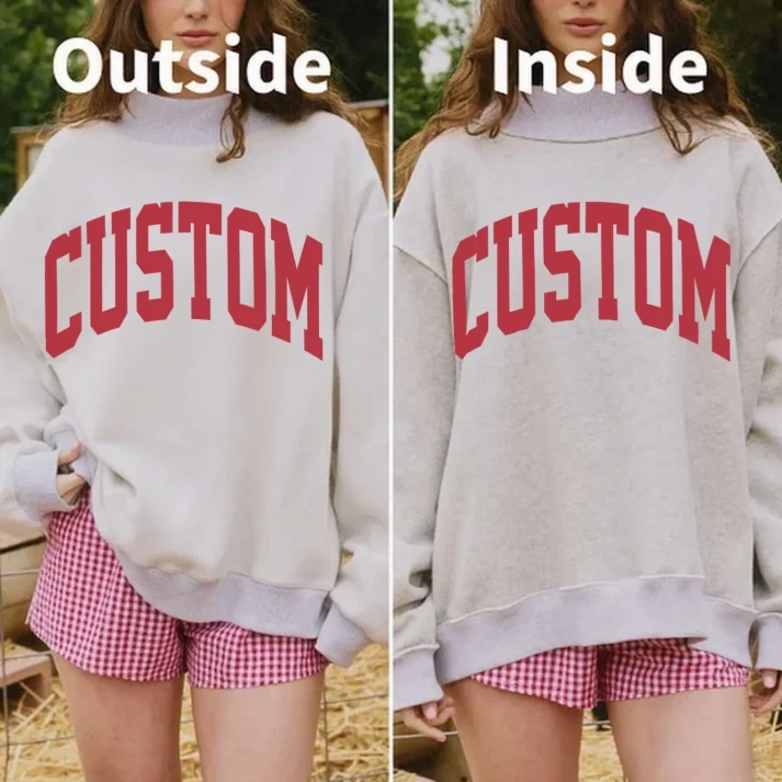 Custom College Team Reversible Mockneck