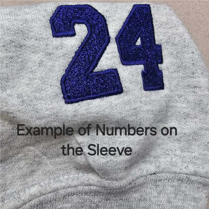 Custom Glittered Split Sweatshirt