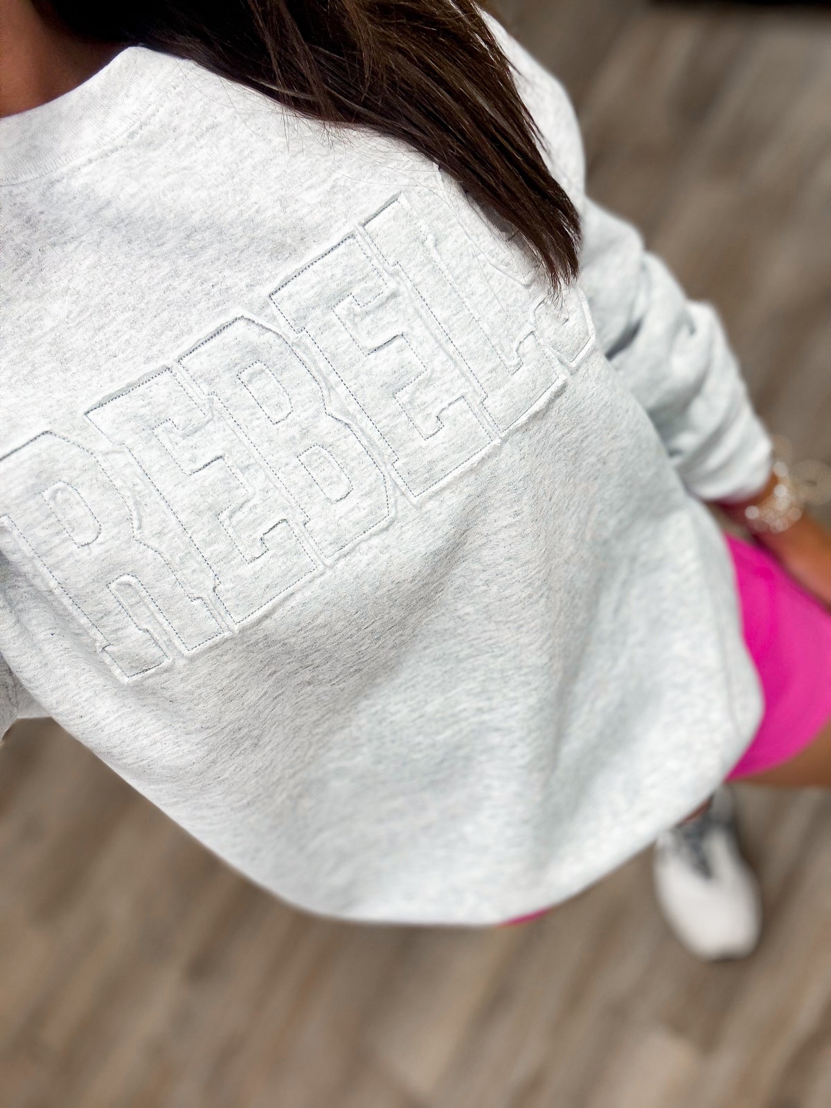 Custom Raggy Applique Tee/Sweatshirt