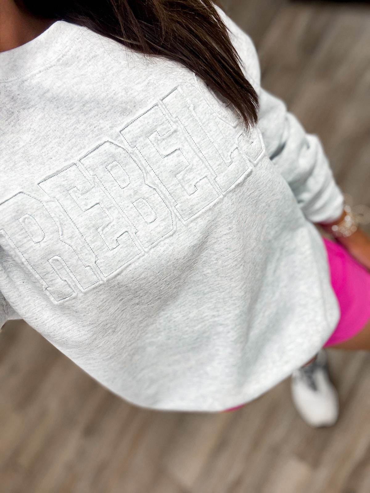 Custom Raggy Applique Tee/Sweatshirt