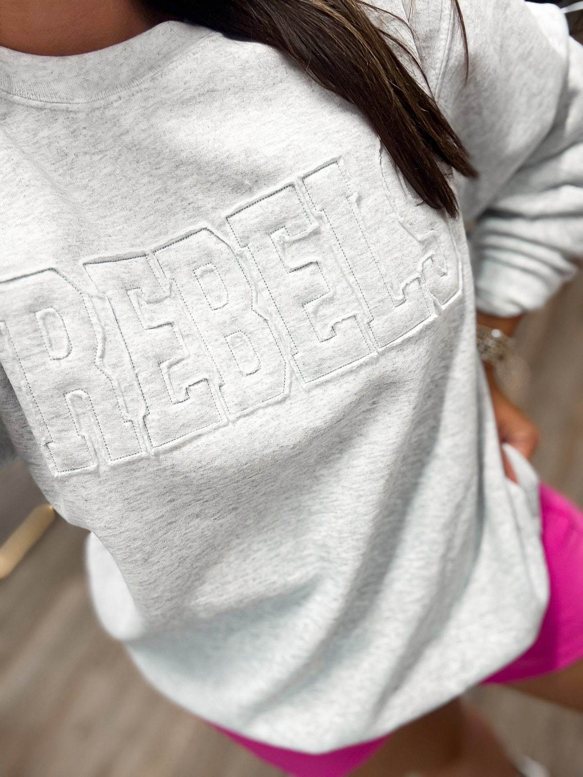 Custom Raggy Applique Tee/Sweatshirt