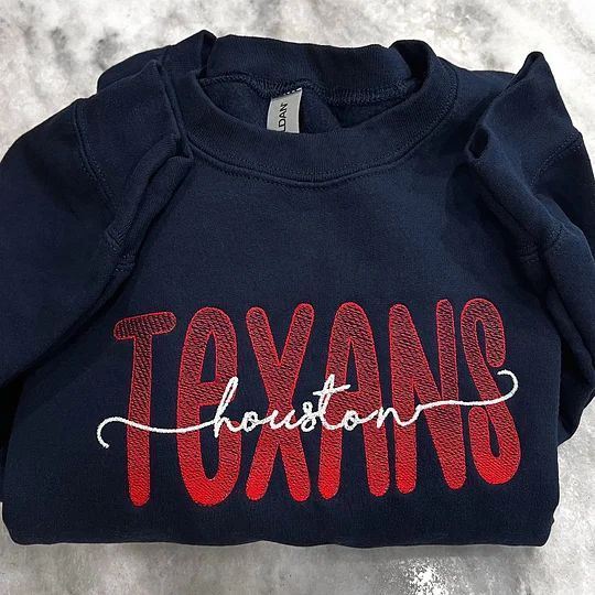 Custom Gradient Grid Embroidered Team Sweatshirt