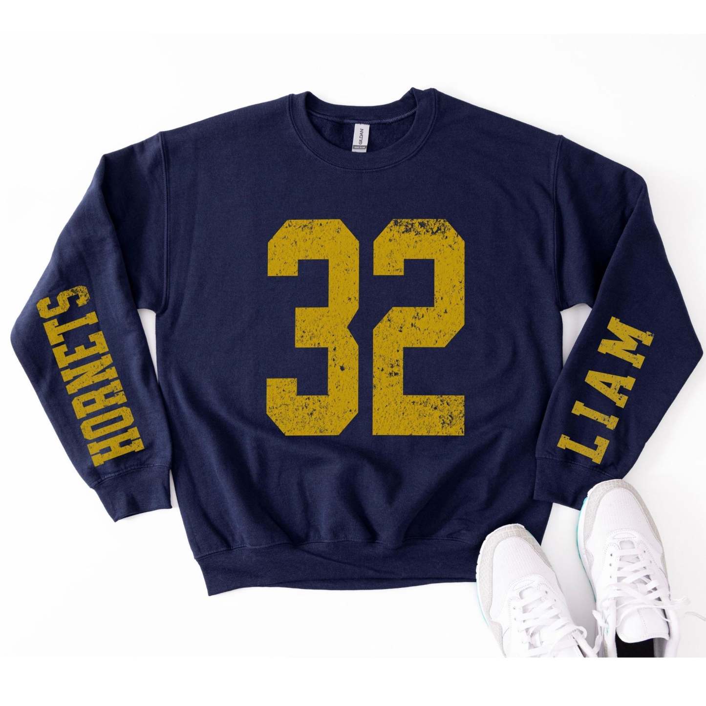 Custom Number Sweatshirt, Baseball Mom, Football Mama Sweater, Sports Number, Personalized Game Day